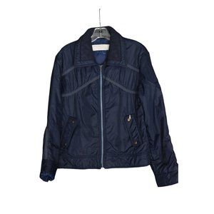 Women's Vintage 70's/80's Continental Gold Line by Goldwin  Blue Winter Jacket L